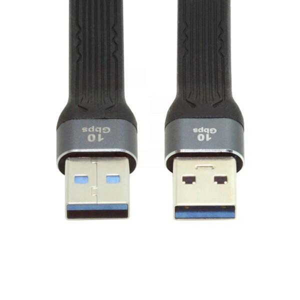chenyang USB 3.0 ショートケーブル、USB 3.1 3.0 Type A オス - ...