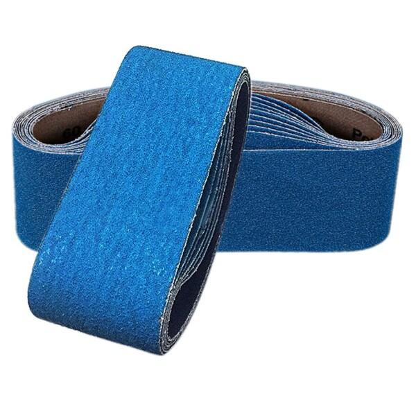 サンドペーパー 研磨サンドベルト青ト ジルコニア玉素材広さ100mm 円周915mm粒度#40/60...