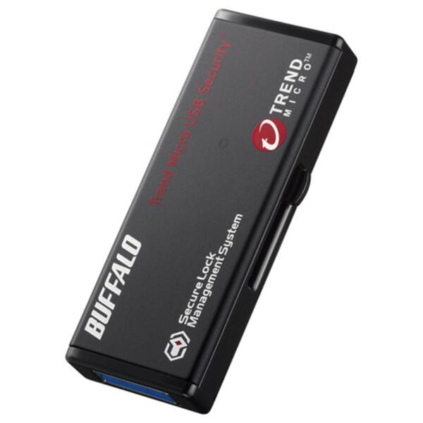 BUFFALO 暗号化機能 管理ツール USB3.0 セキュリティーUSBメモリー ウイルスチェック...