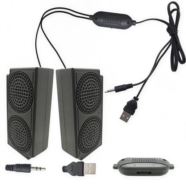 ミニ スピーカー 3W 8 オーム、CTRICALVER ケーブル長 1.5 メートル、コンピュータ...