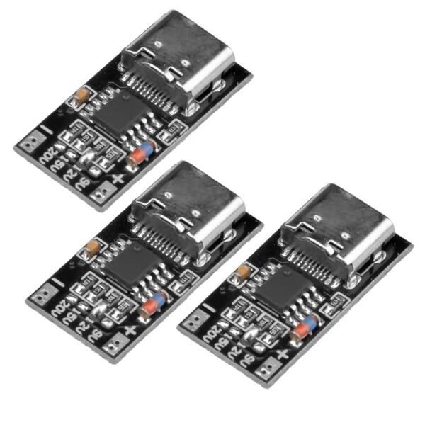 Hailege 3個セット PD/QC/AFC デコイボード USB C ブーストモジュール 急速充...