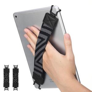TiMOVO タブレットバンド 2個入り タブレットPC用安全ハンドストラップ タブレット用 安全ハンド
