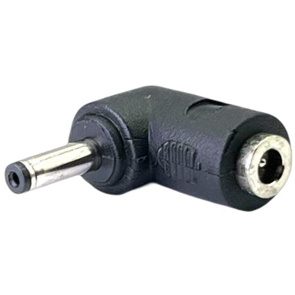 CNCTWO(コネクトツー) DC形状変換アダプタ 外径3.8/内径1.4mm(オス/メス) L字型...