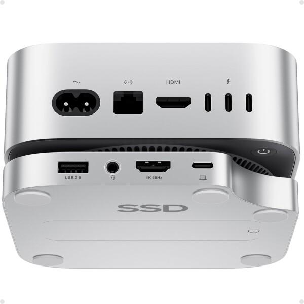 PULWTOP 9 in 1 USB C ハブ Mac Mini M4/ M4 Pro 2024用 ...