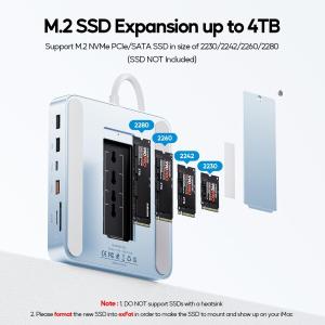 PULWTOP 11 in 1 USB C ハ...の詳細画像2