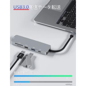 USB C ハブ, USBハブ マルチポート ...の詳細画像4