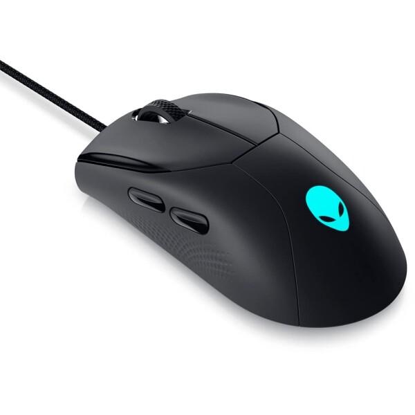 Alienware ゲーミングマウス 有線 USB-A 光学センサー 6つの設定ボタン AW320M...
