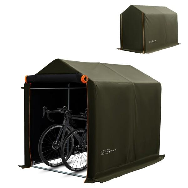 Anovara(アノヴァラ) サイクルハウス バイクガレージ サイクルポート 1台用〜3台用 自転車...