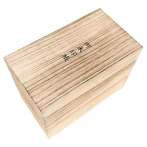 千糸繍院 御朱印帳ケース ／ 御朱印帳保管用 高級ロッキング組仕様 総桐箱 時代仕上げ(薄焼) 15