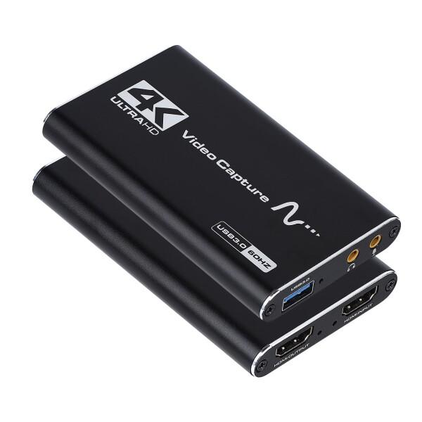 キャプチャーボード 4K HDMIビデオキャプチャカード ゲームキャプチャデバイスUSB3.0 10...