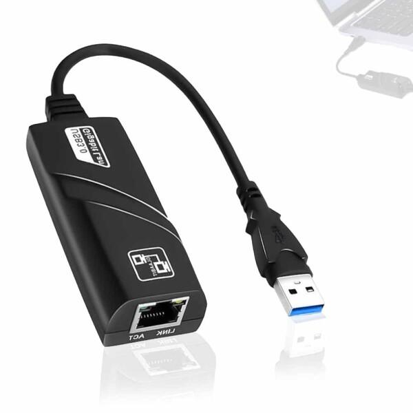 USB 3.0 LAN 有線LANアダプタ ネットワークアダプタ USB 3.0 to RJ45 ギ...