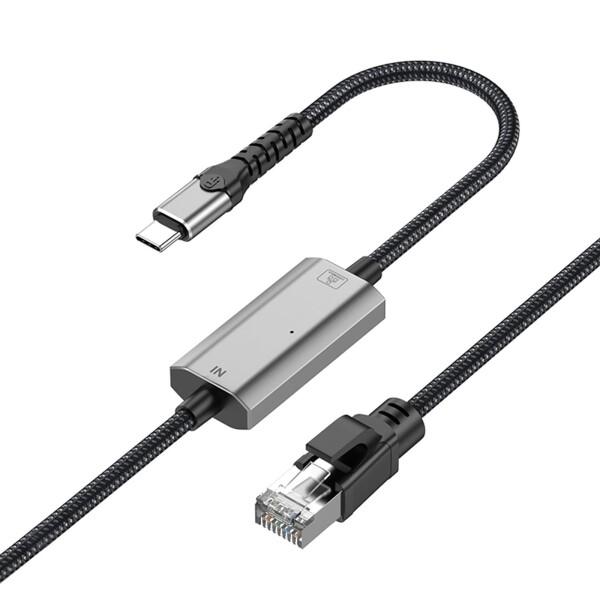USB-C からイーサネットへのアダプター、ギガビット LAN、1000Mbps の転送速度｜Typ...