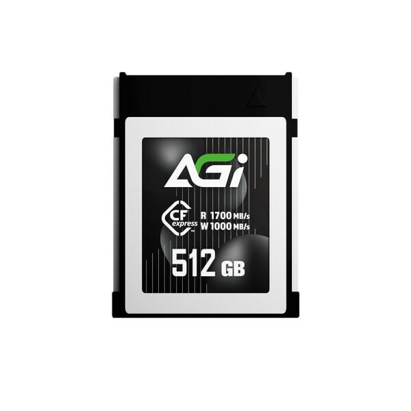 AGI CFexpress Type B 512GB メモリーカード (最大読込1700MB/s 最...