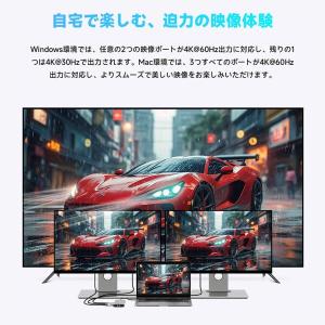 ドッキングステーション 3画面出力 (12-i...の詳細画像4