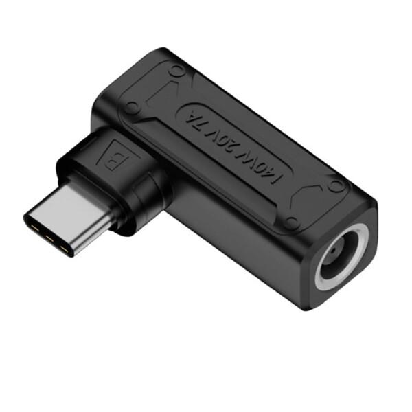 NFHK 140W 100W DCジャック7.4x5.0mm入力USB-C Type-C角度90度電...