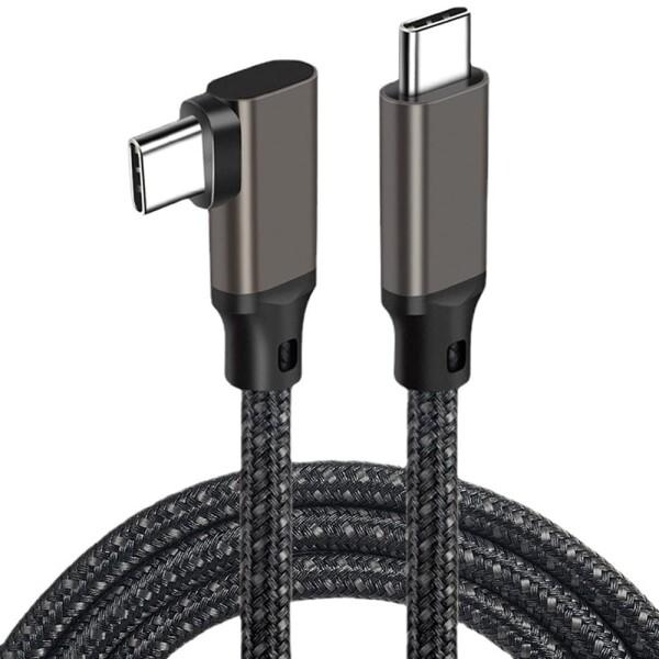 YFFSFDC L字型 USB-C to USB-C ケーブル  Type-C ケーブル Xperi...