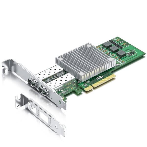10Gtek 10Gb PCI-E NICネットワークカード, Broadcom BCM57810S...