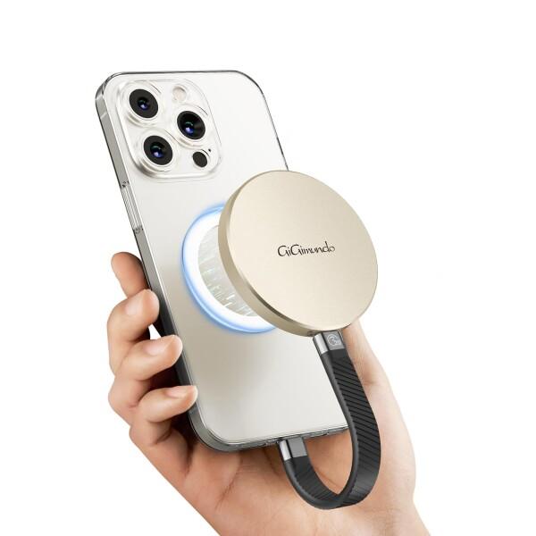 GiGimundo GQ20 1TB 外付けSSD磁気 マグネット付き 最大20Gbps高速2000...