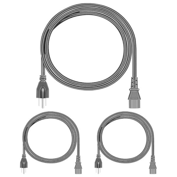 JLY 3M NEMA 5-15P-IEC320 C15変換ケーブル 125V-15A C15 NE...