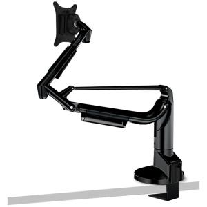 IPASON W32ZB-J モニターアーム ブラック シングル ディスプレイアーム 24〜34インチモニター対応 VESA