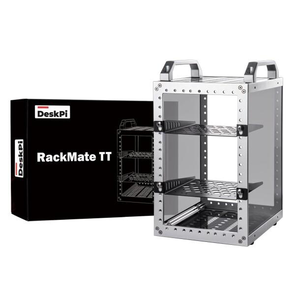 GeeekPi DeskPi RackMate TT ミニサーバーキャビネット（ミニPC、ネットワー...