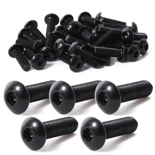 Pstyle. 六角穴付き ボタンボルト M5 304ステンレス 30個セット PST-174 (M...