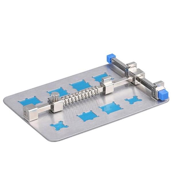 ADOFUN 回路基板ホルダー、PCB回路基板ホルダーマザーボード修理クランプ 、調節可能な溝付きは