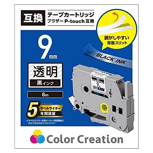 Color Creation ブラザー ピータッチ 互換テープ 汎用テープ ラミネートテープ カラー...