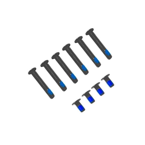 HSSDTECH 黒 ノートパソコン用ボトムカバーネジ Lenovo 用 Legion 5 Pro ...