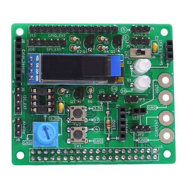 BitTradeOne ADRPM2001KB Webで学べるラズパイI/O 基本パーツ配線済みボー...