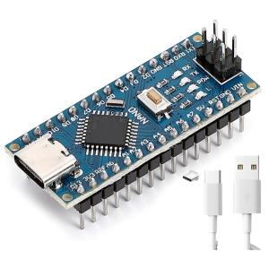 YMS PARTS USBType-C Arduino用 Nano 328P 5V/16M マイコン USBケーブル付 (2)