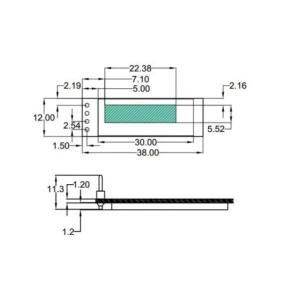 6個 0.91インチ I2C OLED ディス...の詳細画像4