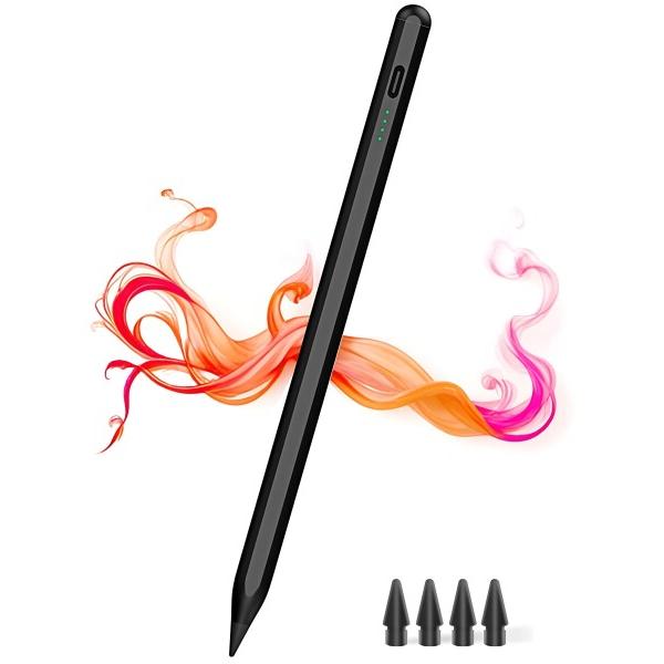 Smozer 高精度スタイラスペン 傾き検出対応 磁気吸着 手のひら拒絶機能 2018-2025 年...