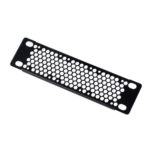 GeeekPi 1U 7インチ換気ブランクパネル ブラック｜DeskPi RackMate TT対応...