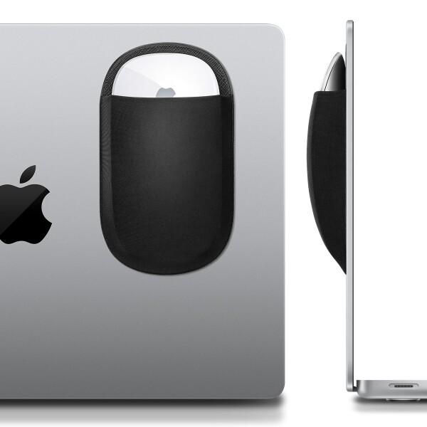 Lacdo ユニバーサルスティックオンマウスポーチ、スリムマウスホルダー、マジックマウス1 2のケ