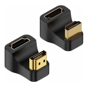 HDMI U字型 180度角度付き 延長アダプタ...の商品画像