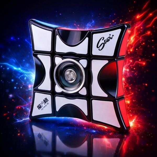 ハンドスピナー EDC 魔方 MagicCube 知育玩具 立体パズル ストレス解消 認知症予防 子...