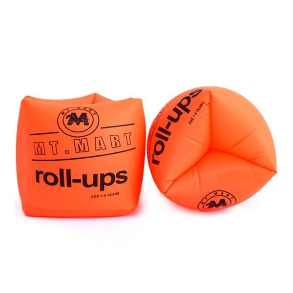 アームリング アームリング 子供 浮き輪 腕 1組(2個)セット オレンジ 子供 成人 兼用 アーム...