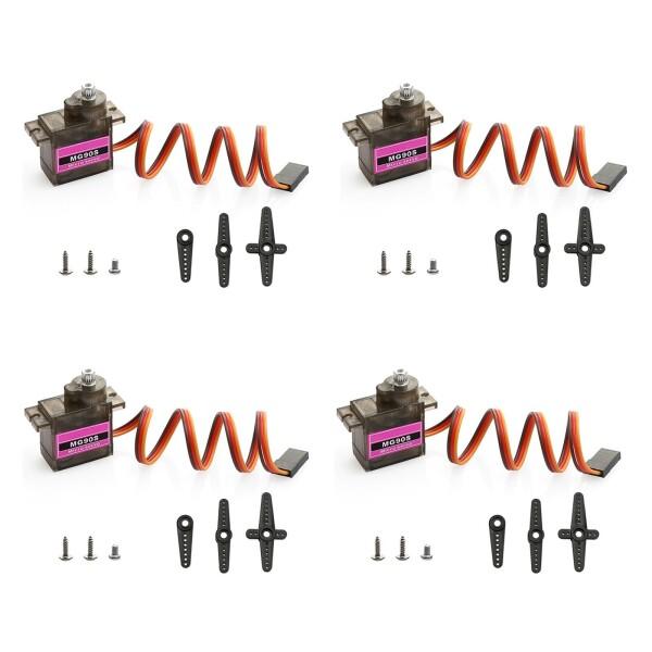 JnTech MG90S サーボ 9G マイクロサーボモーター デジタルサーボ マイクロサーボ RC...