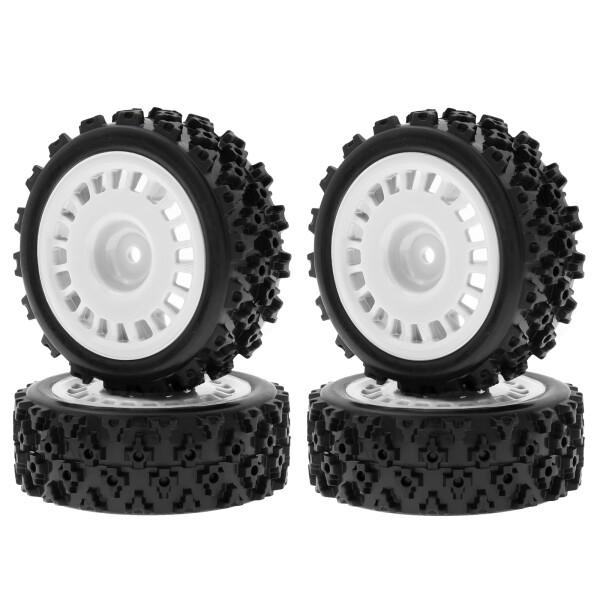 Xtahdge 4 個 72*45*26 ミリメートルゴムタイヤホイールの交換 For タミヤ XV...