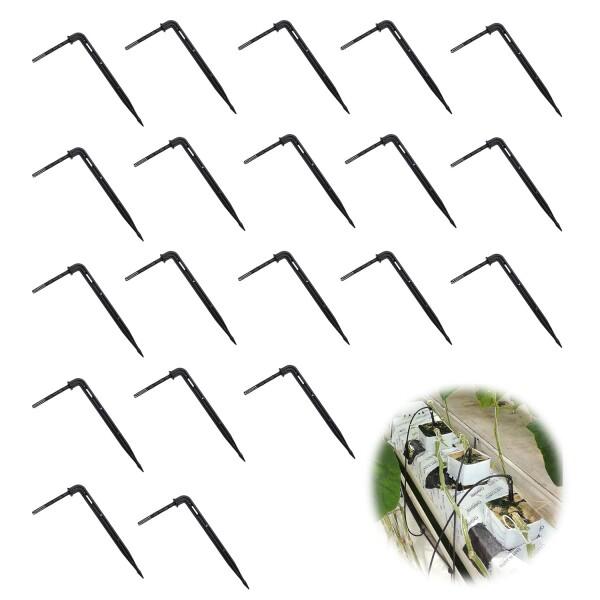 PAVIKE 自動トリクル灌漑システム 20個入 自動水やり パーツ 水流灌漑ドリッパー パーツ 矢...