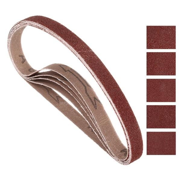 Kozelo 5本 ベルトサンダー 替えベルト 13 mm x 457mm 60/80/120/18...