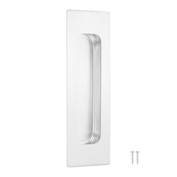 M METERXITY 1パック 埋め込み式フィンガープル 4.72インチ ステンレススチール製スラ...