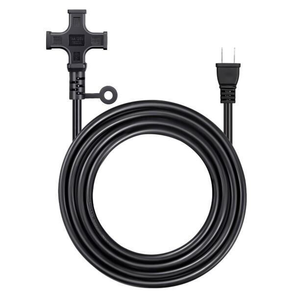 DanYee 延長コード 1m 3個口電源コード 作業用延長コード 12A/125V,1500W,V...