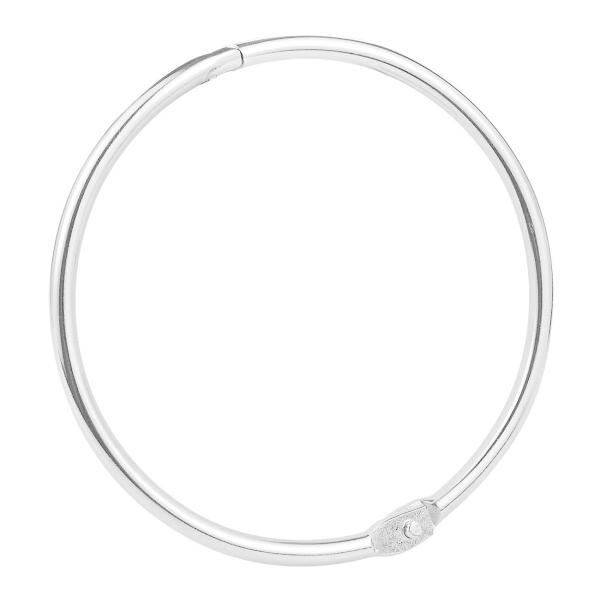 Yesallwas カードリング 80mm (3インチ) 12個セット ルーズリーフリング 鉄製 リ...