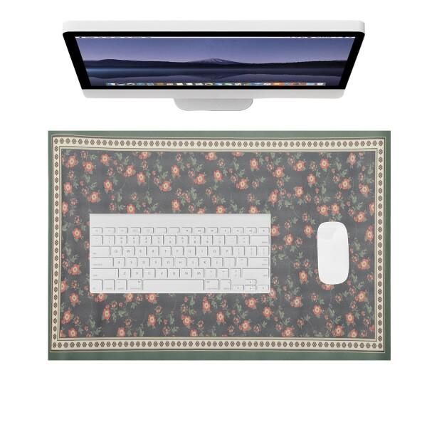 CAPASTEC デスクマット マウス対応 デスクパッド 大型マウスパッド PU オフィス ゲーム ...