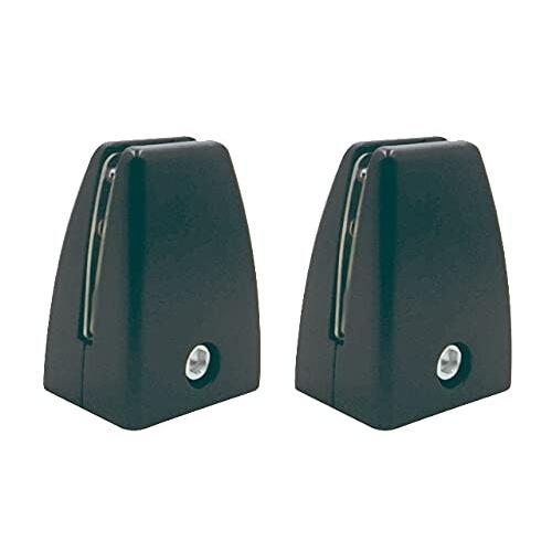 3244 PPLS パーテーションシリーズ スタンド クランプタイプ ミニ型 黒 2個セット