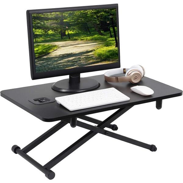 卓上スタンディングデスク REKAXWORK ガス圧昇降式デスク フティングテーブル 折りたたみ