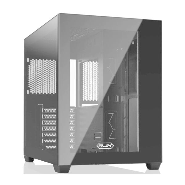 RAIJINTEK ライジンテック PCケース PAEAN C7 BLACK ATX対応 ミドルタワ...