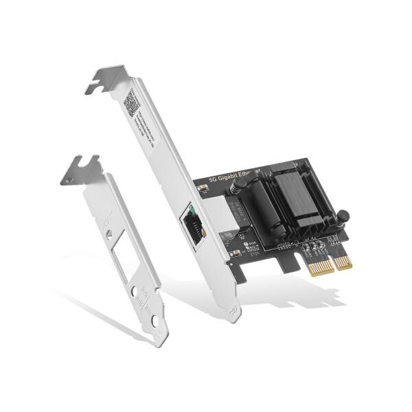 5G PCIe ネットワークアダプター RTL8126 5G/2.5G/1G/100Mbps Bin...